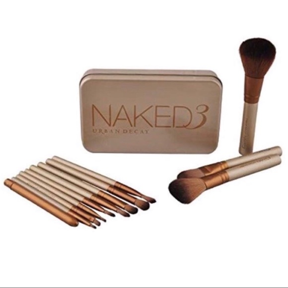 Urban Decay Makeup Urban Decay Naked3 Brushes Makeup Brush Travel